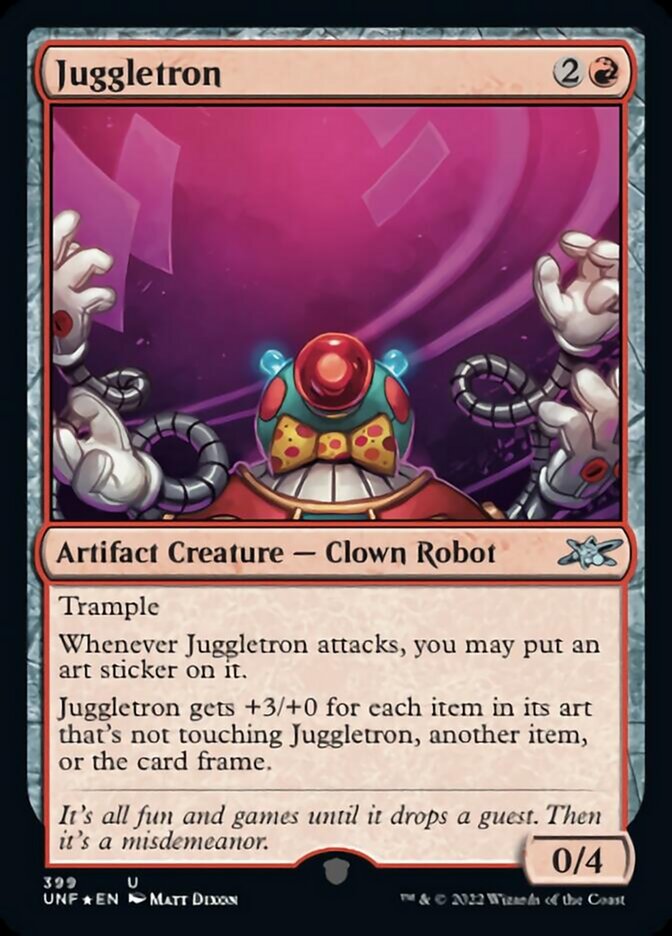 Juggletron (Galaxy Foil) [Unfinity] | The CG Realm