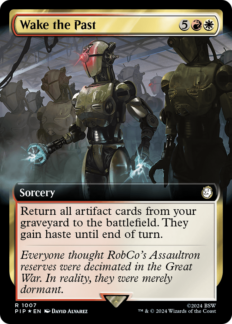 Wake the Past (Extended Art) (Surge Foil) [Fallout] | The CG Realm