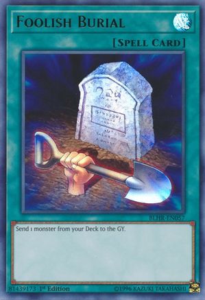 Foolish Burial (BLHR-EN057) - Battles of Legend: Hero's Revenge 1st Edition