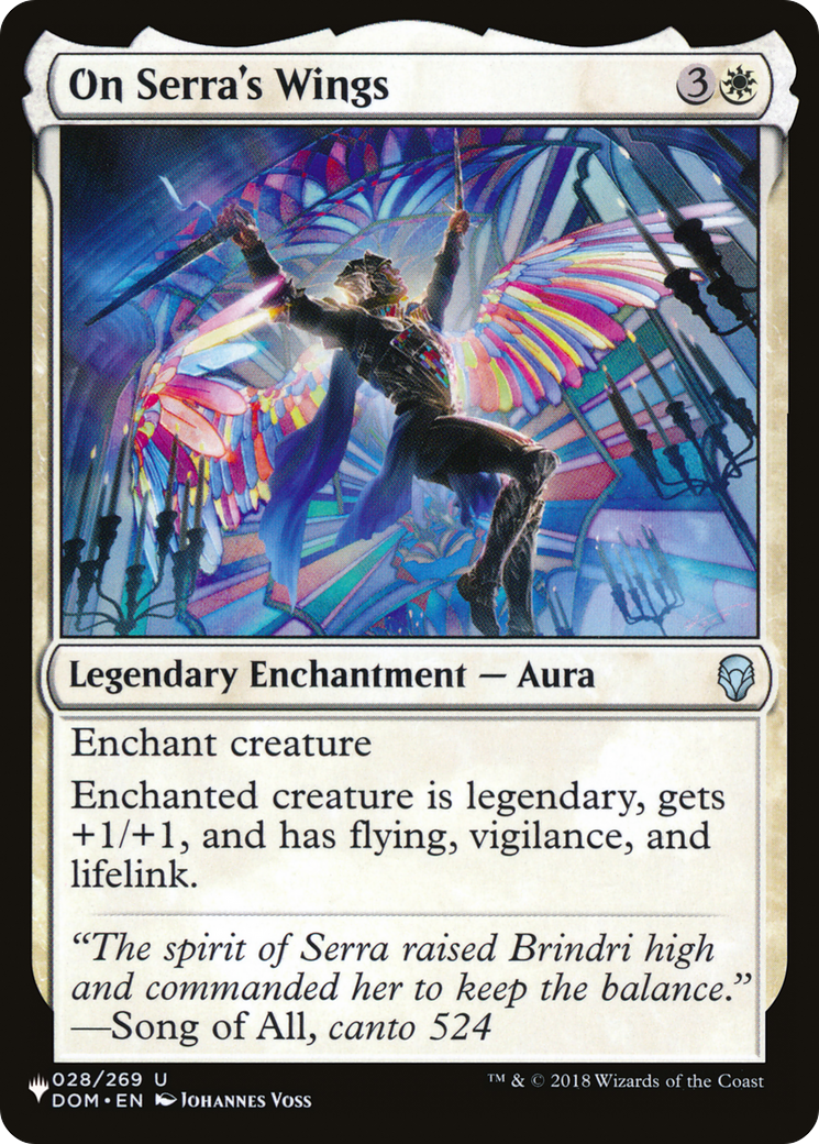 On Serra's Wings [The List] | The CG Realm