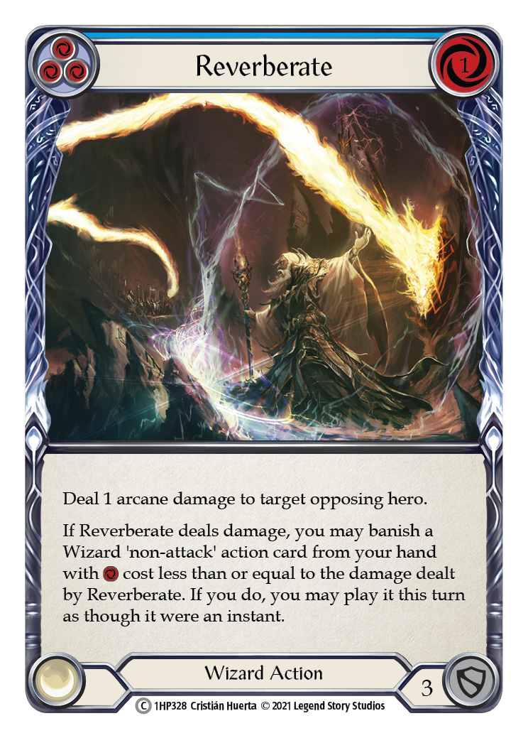 Reverberate (Blue) [1HP328] (History Pack 1) | The CG Realm