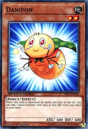 Danipon (SBSC-EN020) - Speed Duel: Scars of Battle 1st Edition