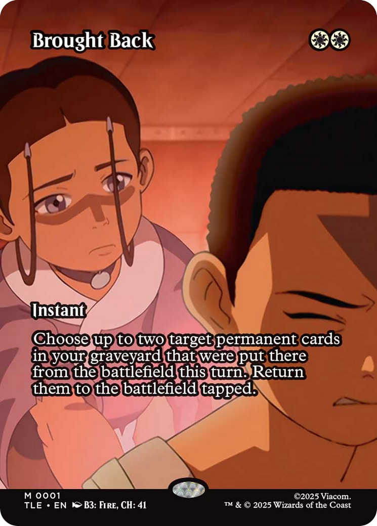 Brought Back (Borderless) [Avatar: The Last Airbender: Eternal-Legal] | The CG Realm