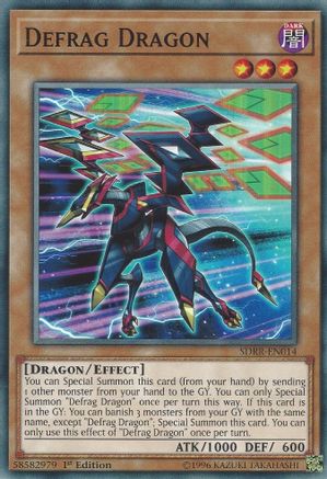 Defrag Dragon (SDRR-EN014) - Structure Deck: Rokket Revolt 1st Edition
