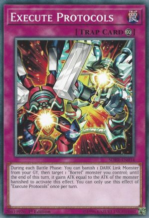 Execute Protocols (SDRR-EN034) - Structure Deck: Rokket Revolt 1st Edition