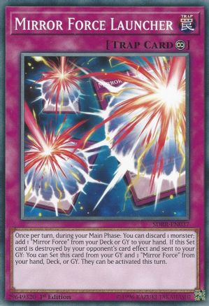 Mirror Force Launcher (SDRR-EN037) - Structure Deck: Rokket Revolt 1st Edition