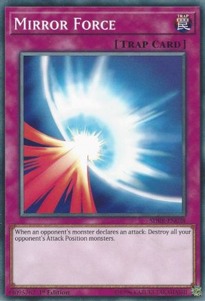 Mirror Force (SDRR-EN038) - Structure Deck: Rokket Revolt 1st Edition
