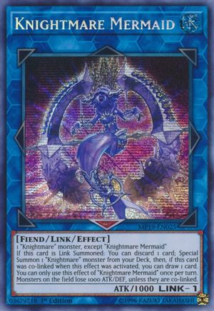 Knightmare Mermaid (MP19-EN025) - 2019 Gold Sarcophagus Tin Mega Pack Unlimited