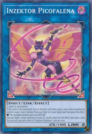 Inzektor Picofalena (MP19-EN067) - 2019 Gold Sarcophagus Tin Mega Pack Unlimited
