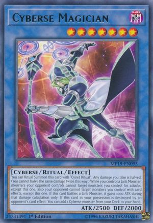 Cyberse Magician (MP19-EN095) - 2019 Gold Sarcophagus Tin Mega Pack Unlimited