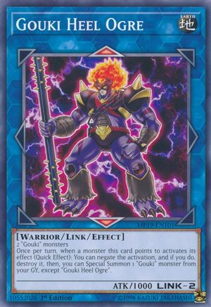 Gouki Heel Ogre (MP19-EN101) - 2019 Gold Sarcophagus Tin Mega Pack Unlimited