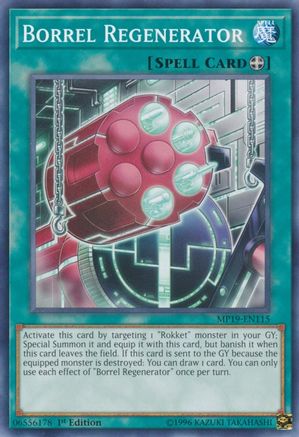 Borrel Regenerator (MP19-EN115) - 2019 Gold Sarcophagus Tin Mega Pack Unlimited