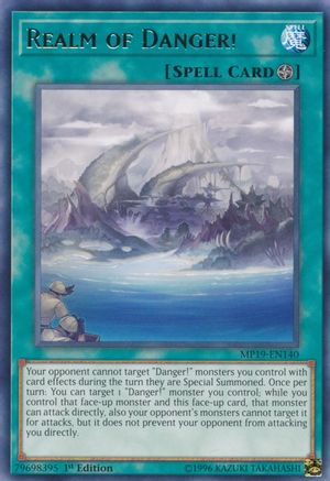 Realm of Danger! (MP19-EN140) - 2019 Gold Sarcophagus Tin Mega Pack Unlimited