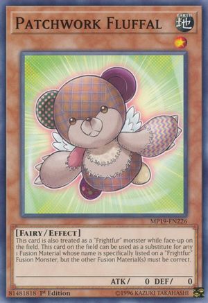 Patchwork Fluffal (MP19-EN226) - 2019 Gold Sarcophagus Tin Mega Pack Unlimited