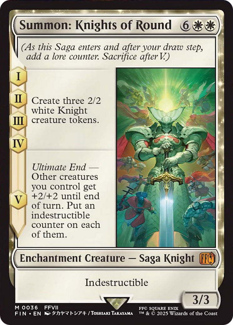Summon: Knights of Round [FINAL FANTASY] | The CG Realm