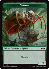 Spider // Bird Double-Sided Token [Tarkir: Dragonstorm Commander Tokens] | The CG Realm