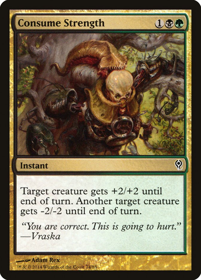 Consume Strength [Duel Decks: Jace vs. Vraska] | The CG Realm