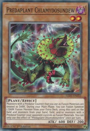 Predaplant Chlamydosundew (LED5-EN051) - Legendary Duelists: Immortal Destiny 1st Edition