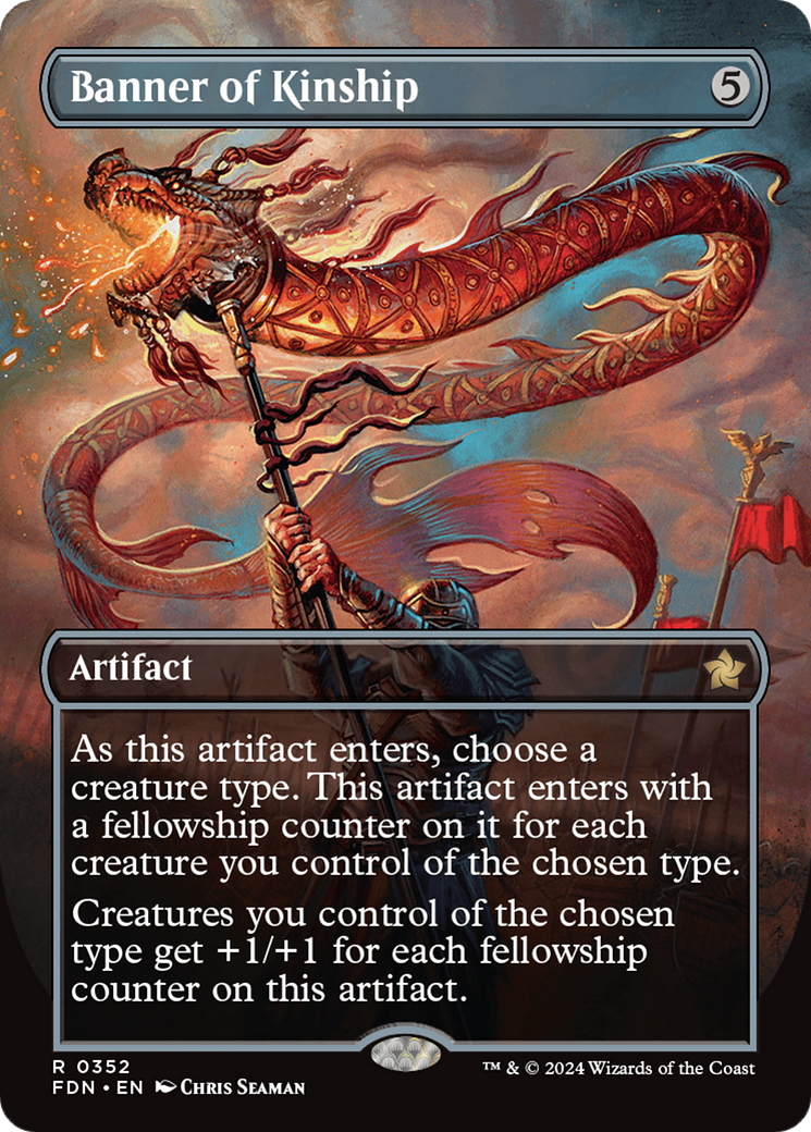Banner of Kinship (Borderless) (FDN-352) - Foundations