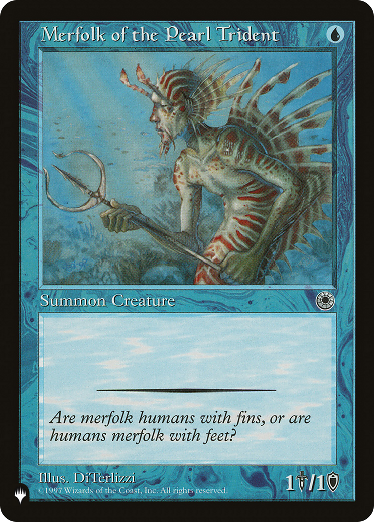 Merfolk of the Pearl Trident [The List] | The CG Realm