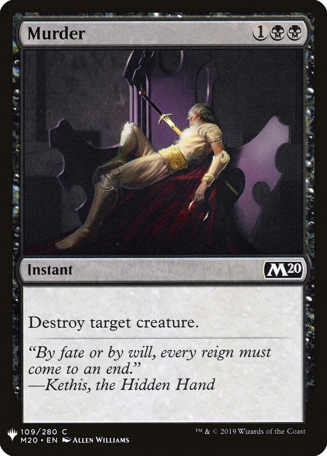 Murder [Mystery Booster] | The CG Realm