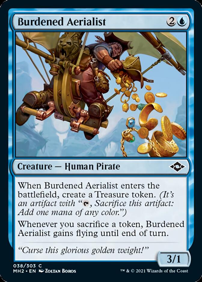 Burdened Aerialist [Modern Horizons 2] | The CG Realm