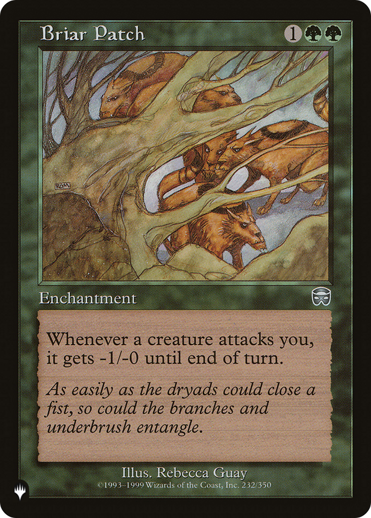 Briar Patch [The List] | The CG Realm