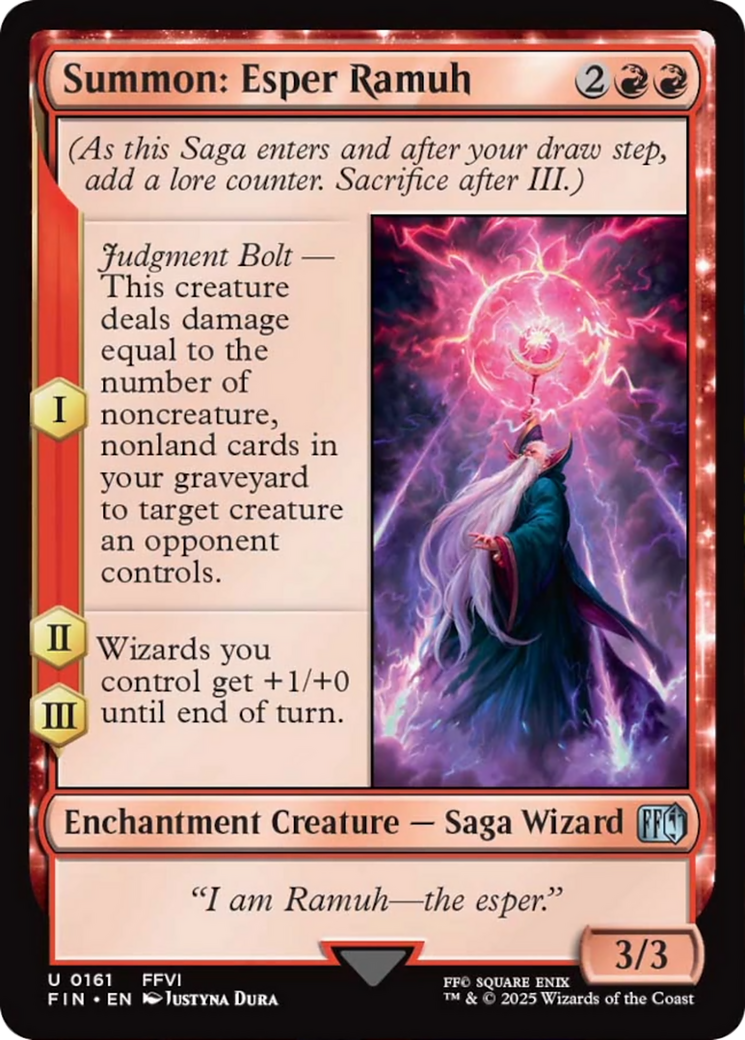 Summon: Esper Ramuh [FINAL FANTASY] | The CG Realm