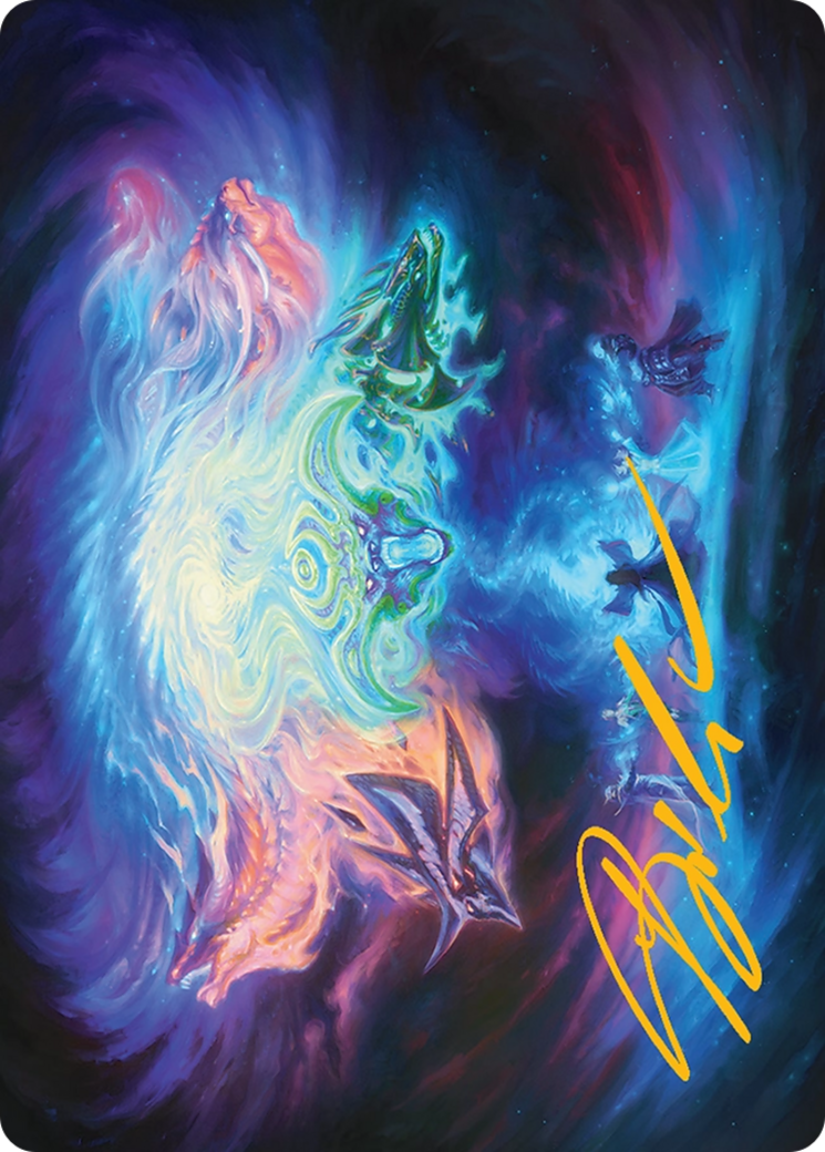 Call the Spirit Dragons Art Card (21/54) [Tarkir: Dragonstorm Art Series] | The CG Realm