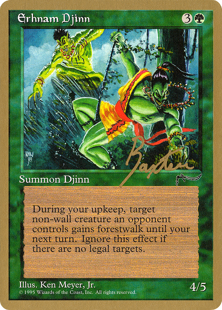 Erhnam Djinn - 1996 George Baxter (ARN) (WCD-) - Pro Tour Collector Set