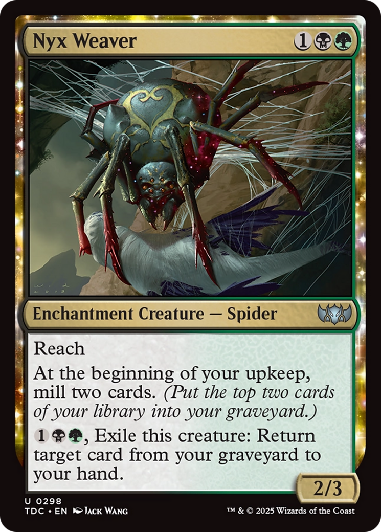 Nyx Weaver [Tarkir: Dragonstorm Commander] | The CG Realm
