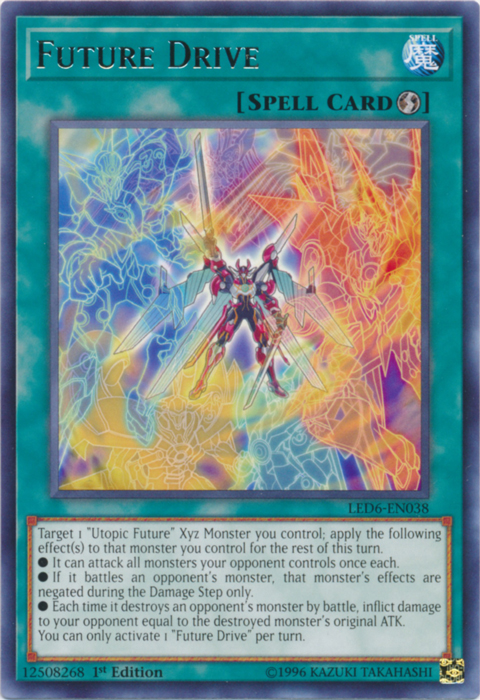 Future Drive [LED6-EN038] Rare | The CG Realm