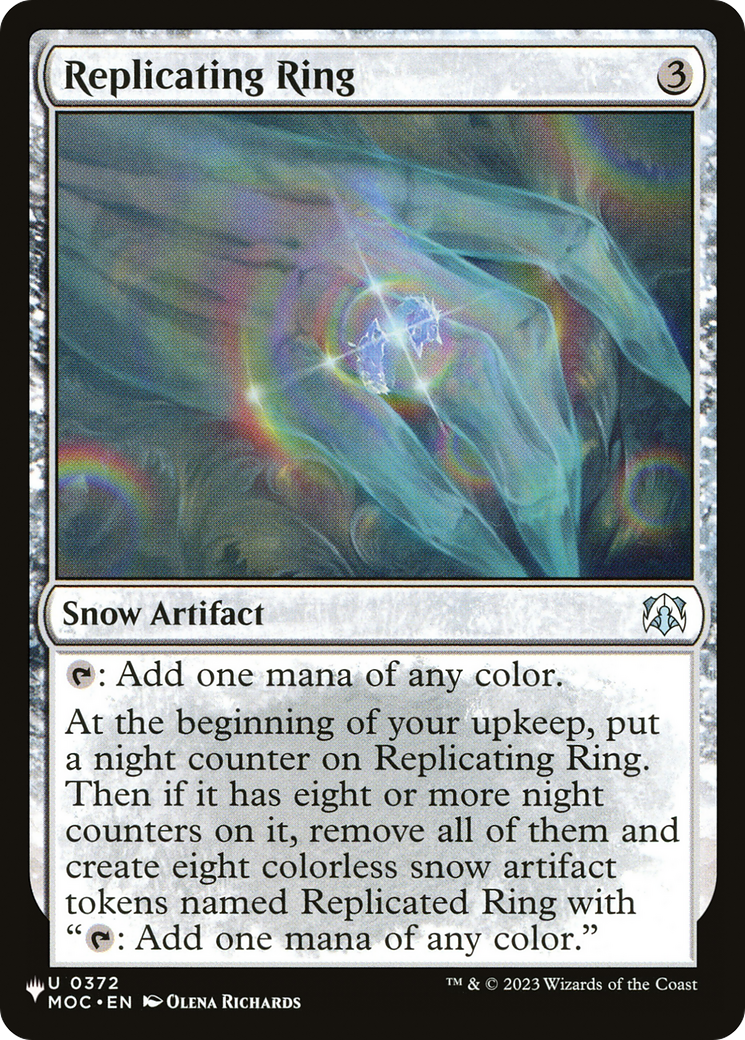 Replicating Ring [The List] | The CG Realm