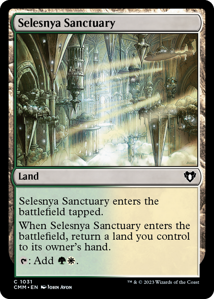 Selesnya Sanctuary [Commander Masters] | The CG Realm