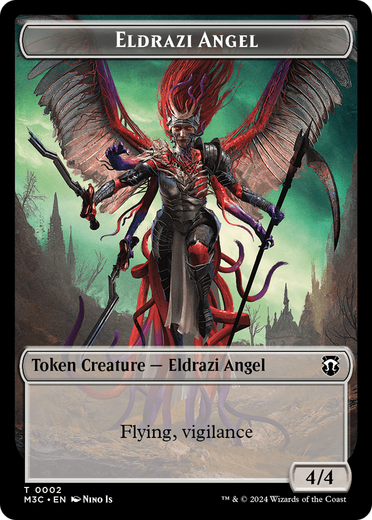 Eldrazi Angel // Copy Double-Sided Token (M3C-2 // 1) - Modern Horizons 3 Commander