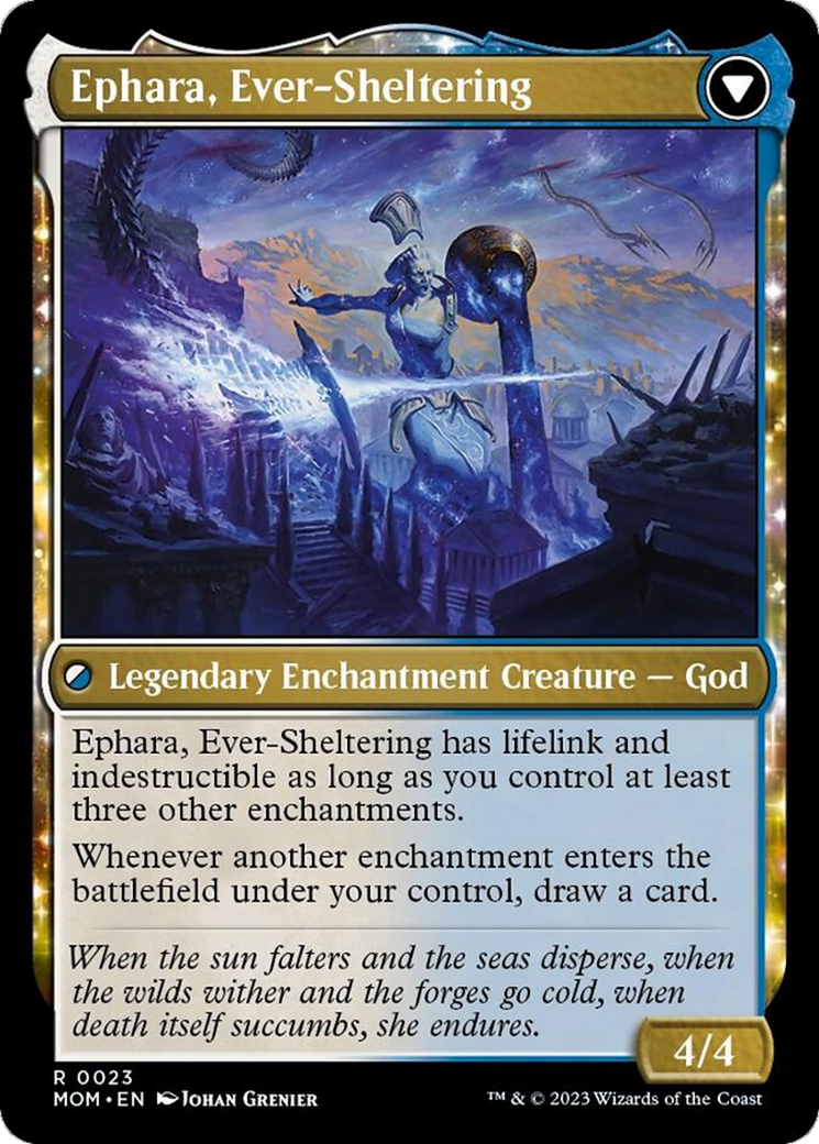Invasion of Theros (MOM-023) - March of the Machine: (enchantment)