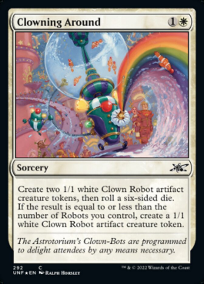 Clowning Around (Galaxy Foil) [Unfinity] | The CG Realm