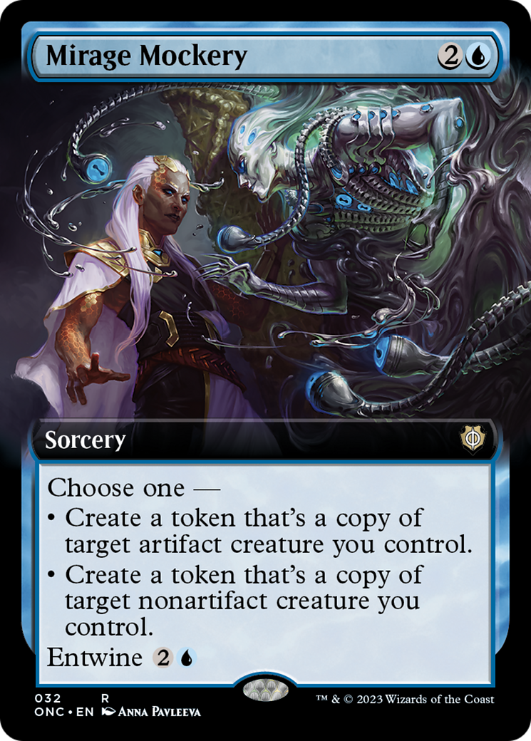 Mirage Mockery (Extended Art) [Phyrexia: All Will Be One Commander] | The CG Realm