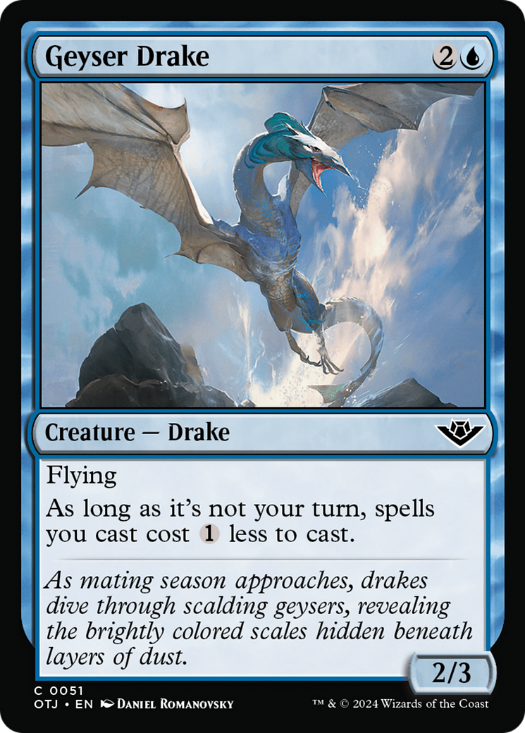 Geyser Drake [Outlaws of Thunder Junction] | The CG Realm
