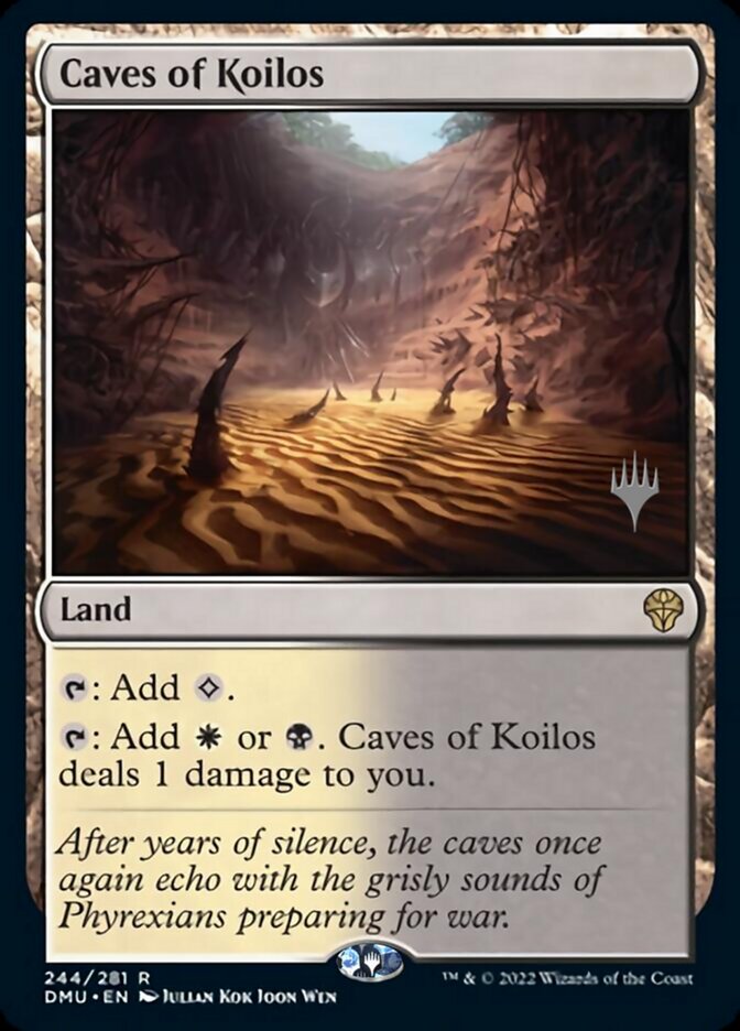 Caves of Koilos (Promo Pack) [Dominaria United Promos] | The CG Realm