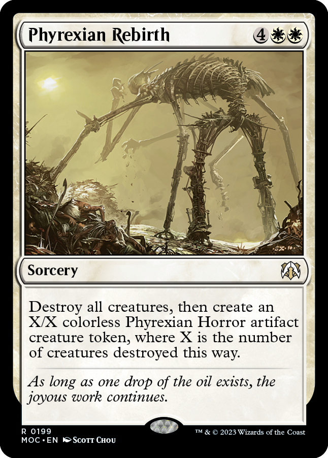 Phyrexian Rebirth [March of the Machine Commander] | The CG Realm