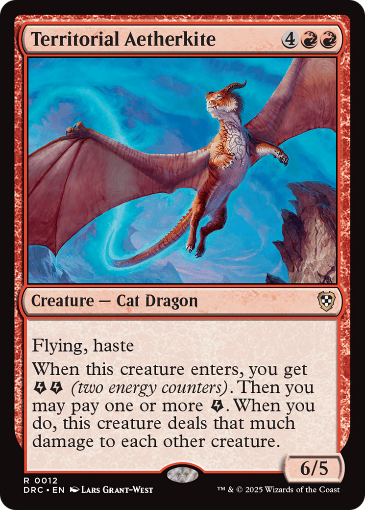 Territorial Aetherkite [Aetherdrift Commander] | The CG Realm