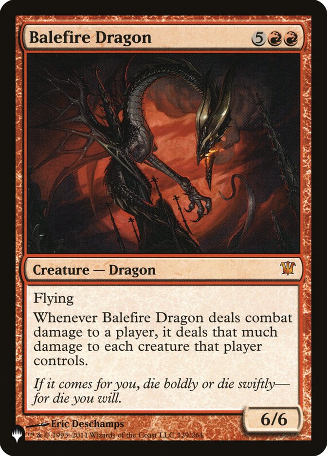 Balefire Dragon [The List] | The CG Realm