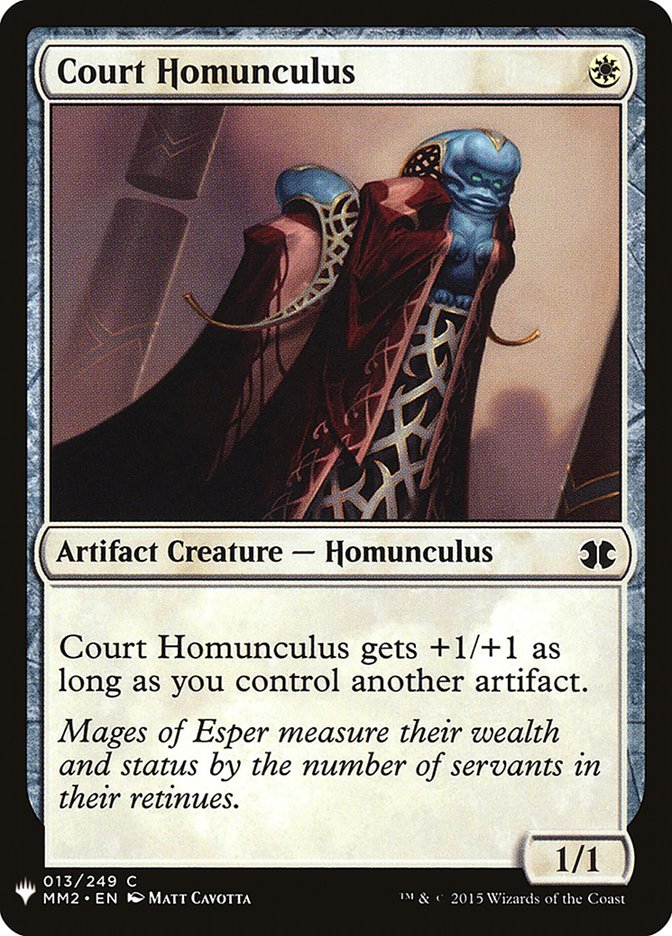 Court Homunculus [Mystery Booster] | The CG Realm