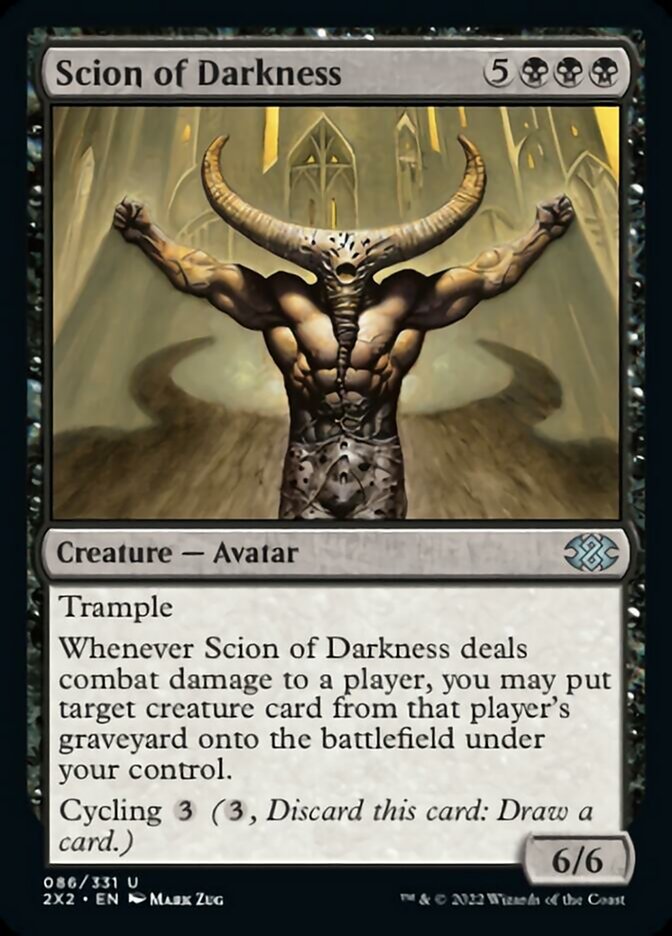 Scion of Darkness [Double Masters 2022] | The CG Realm