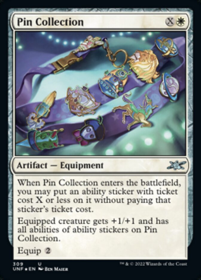 Pin Collection (Galaxy Foil) [Unfinity] | The CG Realm