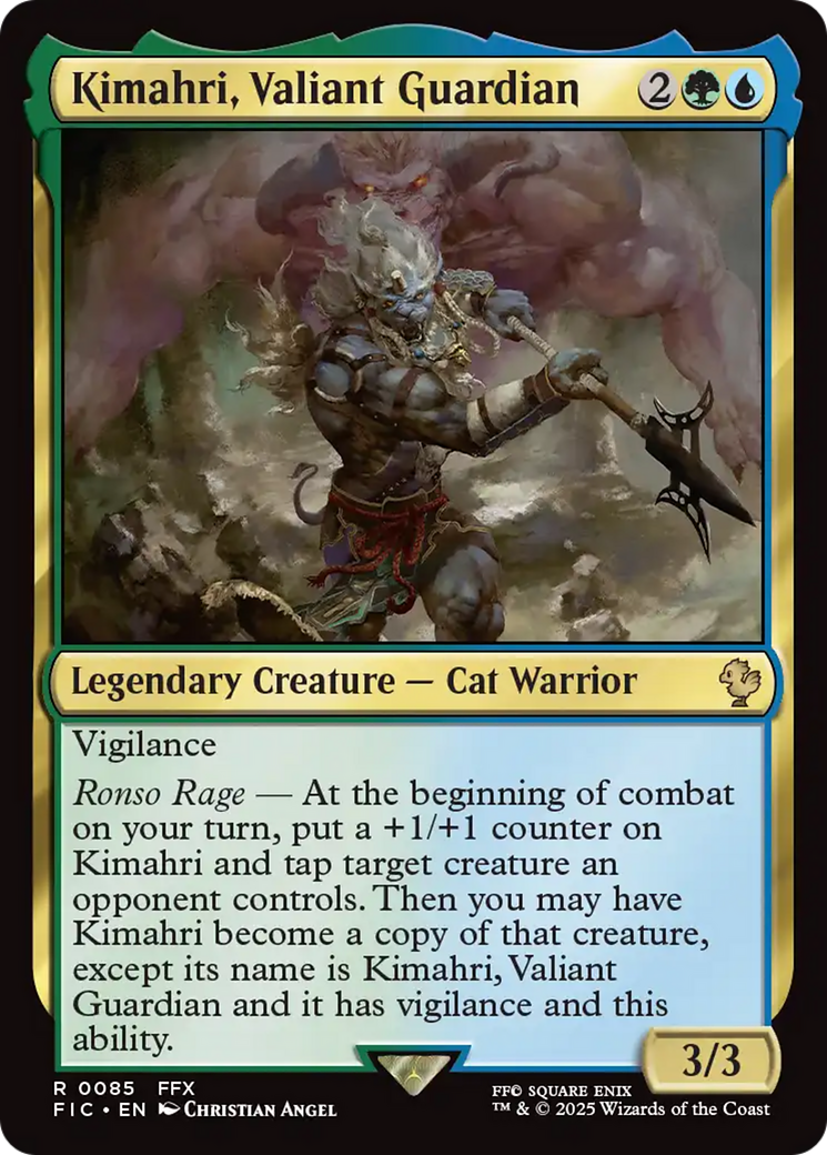 Kimahri, Valiant Guardian [FINAL FANTASY Commander] | The CG Realm
