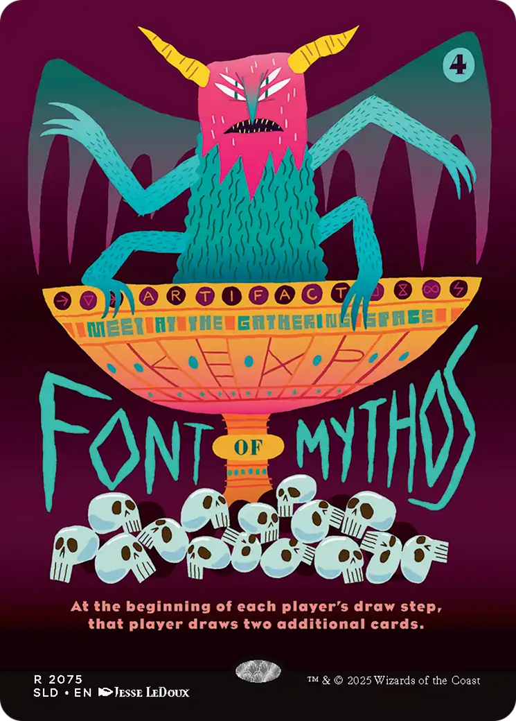 Font of Mythos (Rainbow Foil) [Secret Lair Drop Series] | The CG Realm