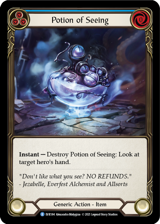 Potion of Seeing [EVR184] (Everfest)  1st Edition Normal | The CG Realm