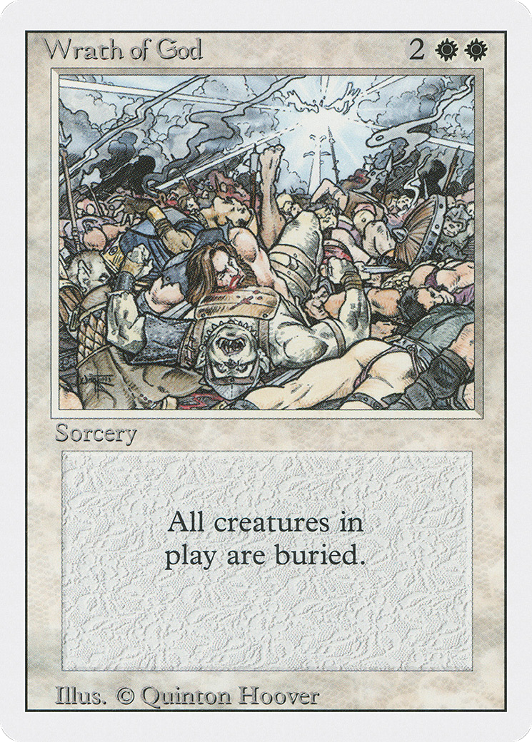 Wrath of God (3ED-) - Revised Edition